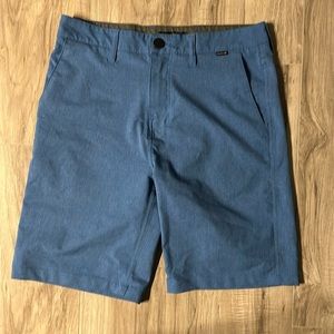 Blue size 28 men’s Hurley shorts